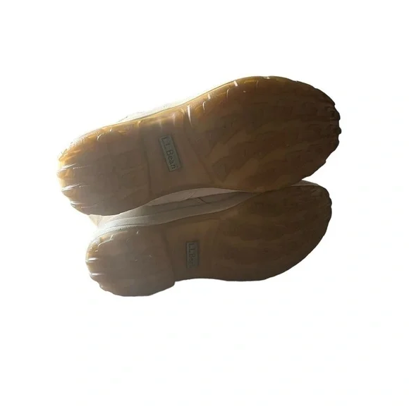 L.L. BEAN Cream Shearling lined Boots Size 6 — Super warm & cozy!!!! - Picture 6 of 7